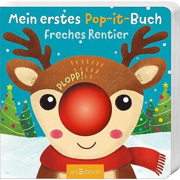 Mein erstes Pop-it-Buch - Freches Rentier