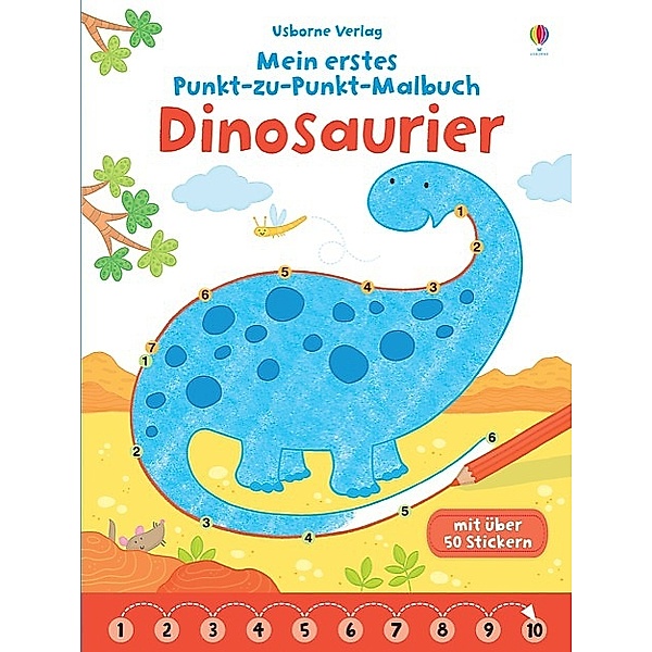 Mein erstes Punkt-zu-Punkt-Malbuch: Dinosaurier, Sam Taplin