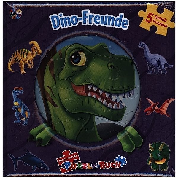 Mein erstes Puzzle-Buch / Dino-Freunde, Puzzlebuch