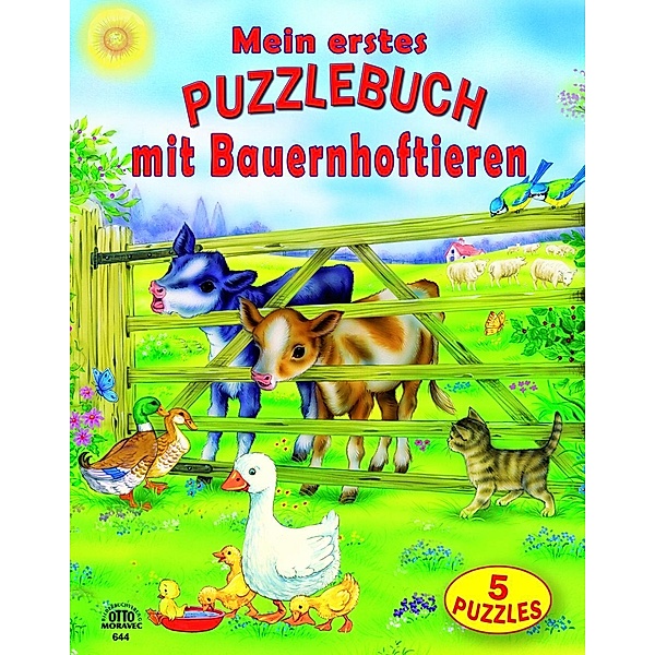 Mein erstes Puzzlebuch mit Bauernhoftieren