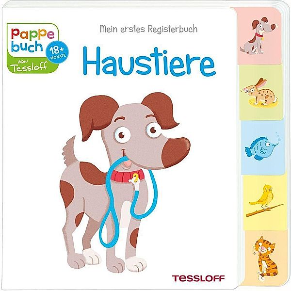 Mein erstes Registerbuch Haustiere