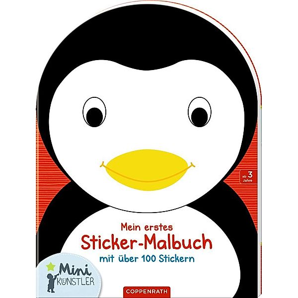 Mein erstes Sticker-Malbuch: (Pinguin)