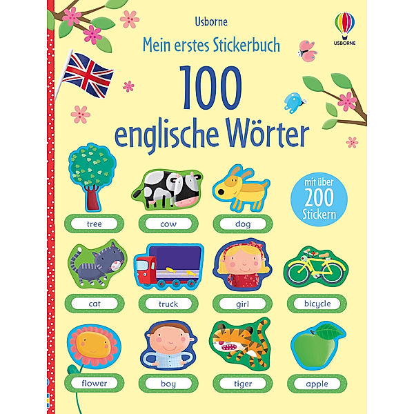 Mein erstes Stickerbuch: 100 englische Wörter, Felicity Brooks, Mairi Mackinnon