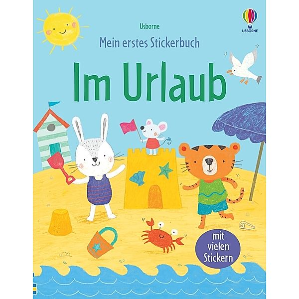 Mein erstes Stickerbuch: Im Urlaub