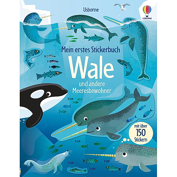 Mein erstes Stickerbuch: Wale und andere Meeresbewohner, Holly Bathie