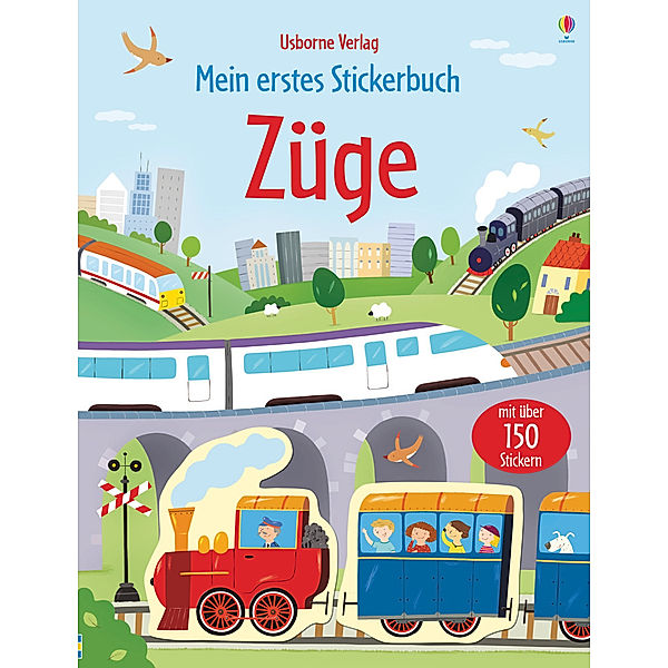 Mein erstes Stickerbuch: Züge, Sam Taplin