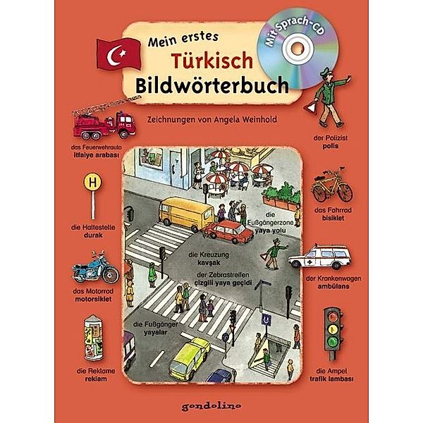 Mein erstes Türkisch Bildwörterbuch, m. Audio-CD