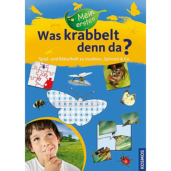Mein erstes Was krabbelt denn da?, Spiel- und Rätselheft zu Insekten, Spinnen & Co., Susanne Rebscher
