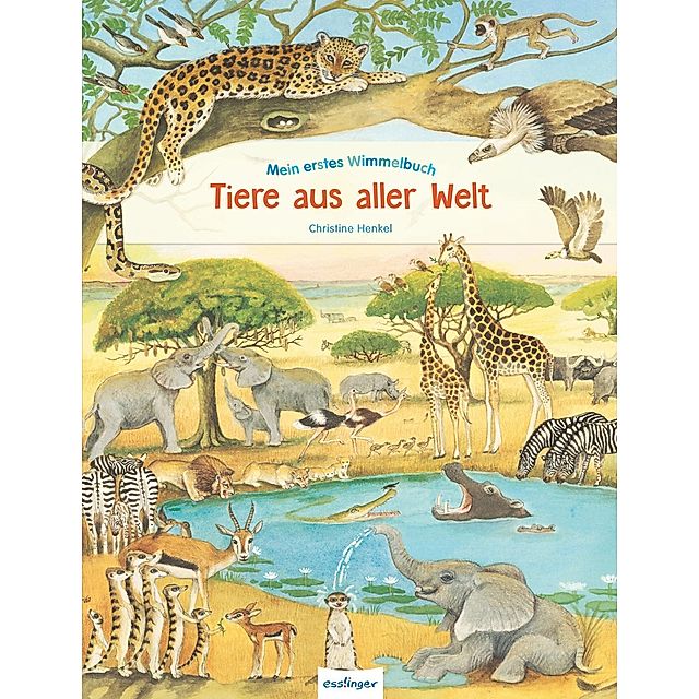 Mein erstes Wimmelbuch: Tiere aus aller Welt Buch versandkostenfrei