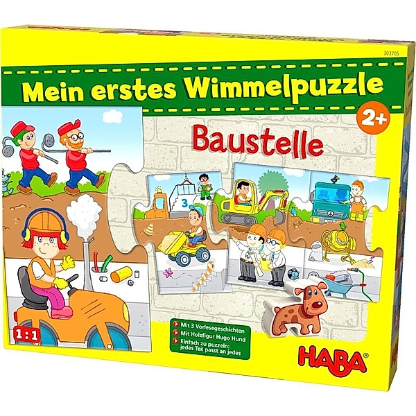 Mein erstes Wimmelpuzzle - Baustelle (Kinderpuzzle)