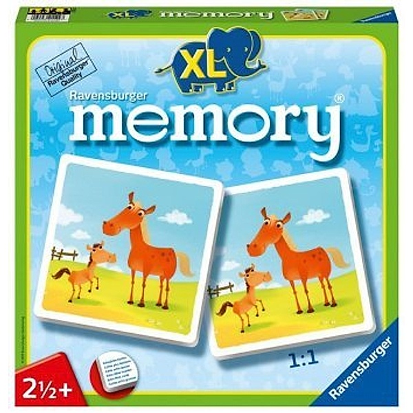 Ravensburger Verlag Mein erstes XL memory® Tiere