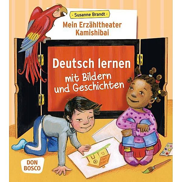 Mein Erzähltheater Kamishibai: Deutsch lernen mit Bildern und Geschichten, m. 1 Beilage, Susanne Brandt