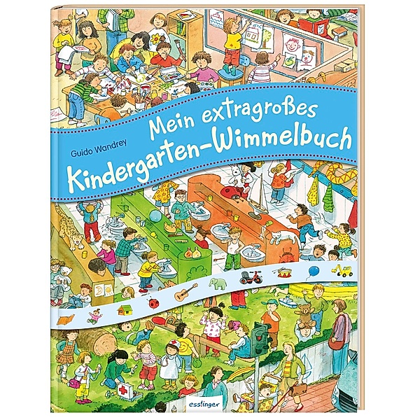 Mein extragrosses Kindergarten-Wimmelbuch, Guido Wandrey