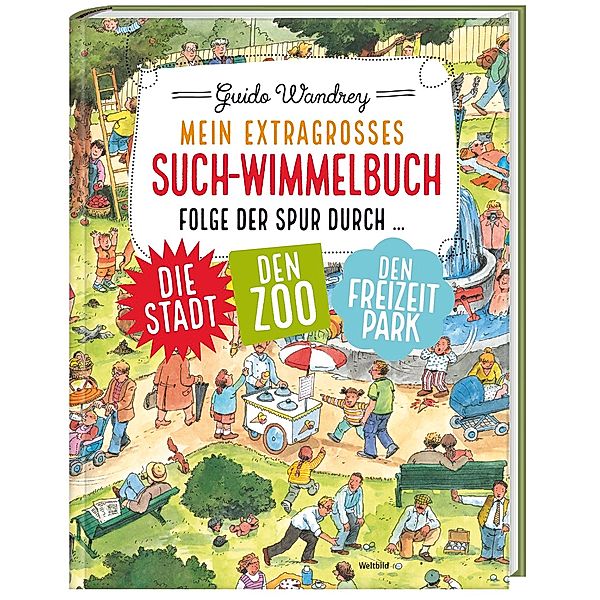 Mein extragroßes Such-Wimmelbuch, Guido Wandrey