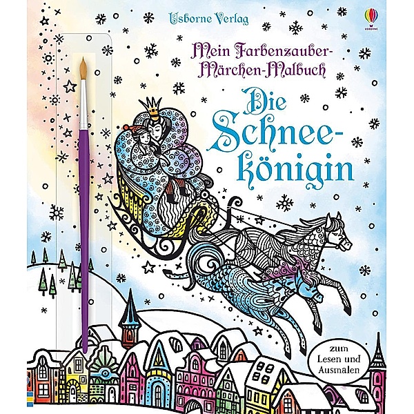 Mein Farbenzauber-Märchen-Malbuch: Die Schneekönigin, Susanna Davidson