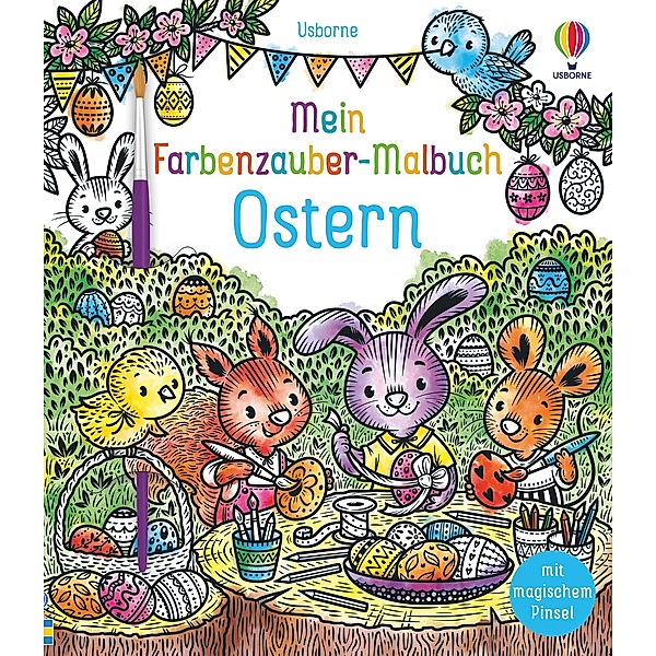 Mein Farbenzauber-Malbuch: Ostern, Abigail Wheatley
