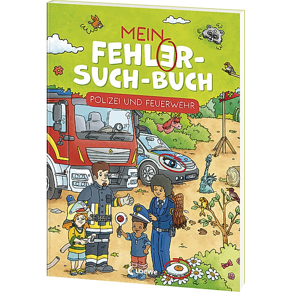 Mein Fehler-Such-Buch - Polizei und Feuerwehr