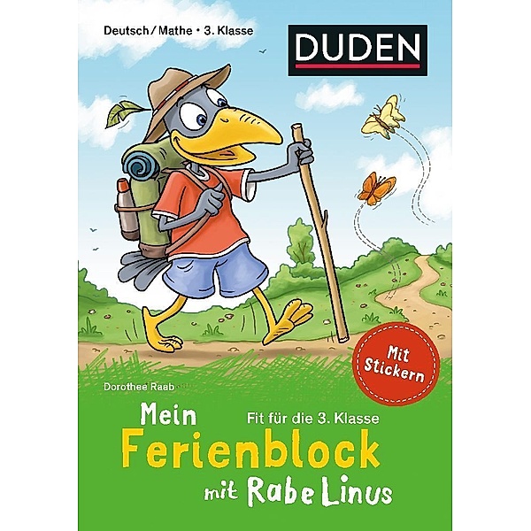 Mein Ferienblock mit Rabe Linus - Fit für die 3. Klasse, Dorothee Raab