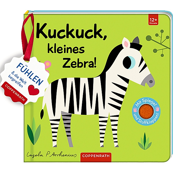 Mein Filz-Fühlbuch: Kuckuck, kleines Zebra!
