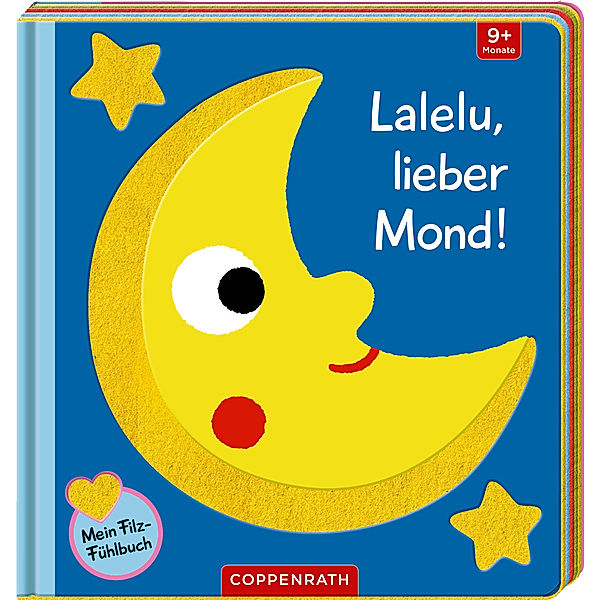 Mein Filz-Fühlbuch: Lalelu, lieber Mond