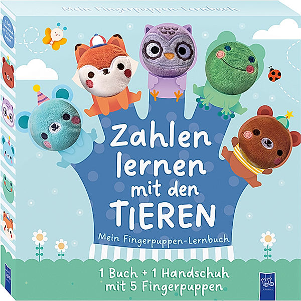 Mein Fingerpuppen-Lernbuch - Zahlen lernen mit den Tieren