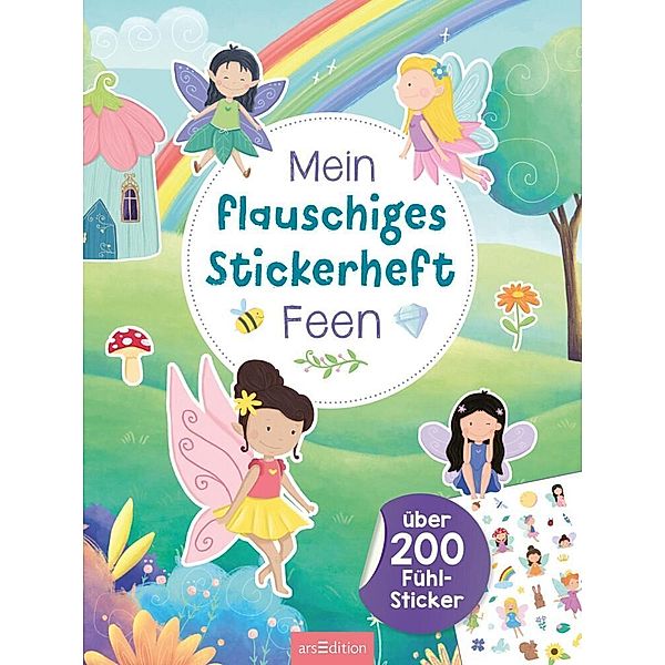 Mein flauschiges Stickerheft - Feen