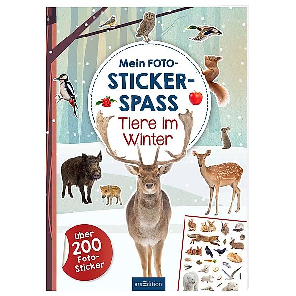 Mein Foto-Stickerspaß - Tiere im Winter