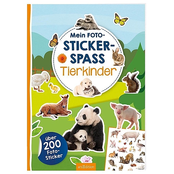 Mein Foto-Stickerspass - Tierkinder