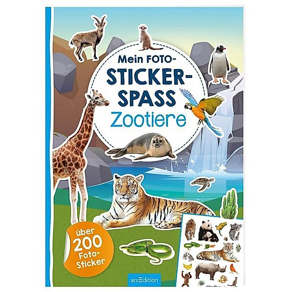 Mein Foto-Stickerspass - Zootiere