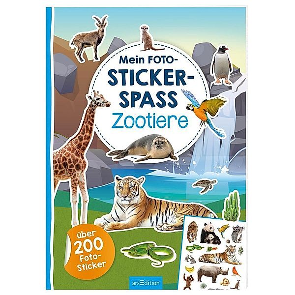 Mein Foto-Stickerspaß - Zootiere