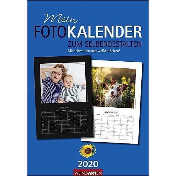 Mein Fotokalender zum Selbergestalten 2020, blau