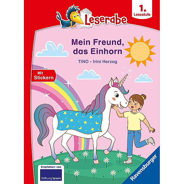 Mein Freund, das Einhorn - Leserabe ab 1. Klasse - Erstlesebuch für Kinder ab 6 Jahren, Tino