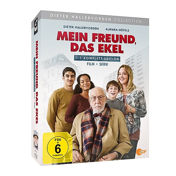 Mein Freund, das Ekel - Die Komplett-Edition: Film + Serie, Dieter Hallervorden