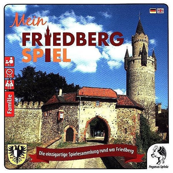 Pegasus Spiele Mein Friedberg Spiel (Spielesammlung)