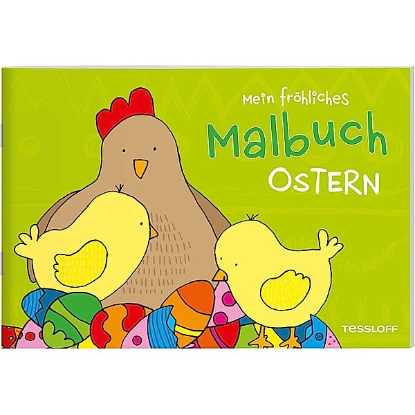 Mein fröhliches Malbuch. Ostern