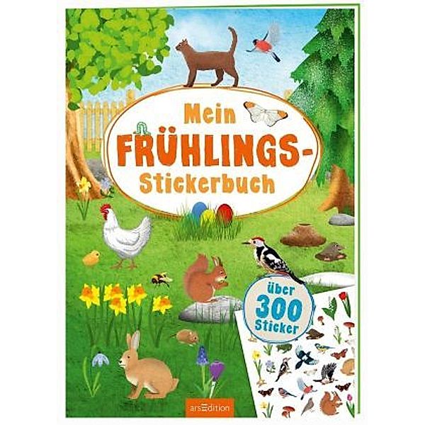 Mein Frühlings-Stickerbuch