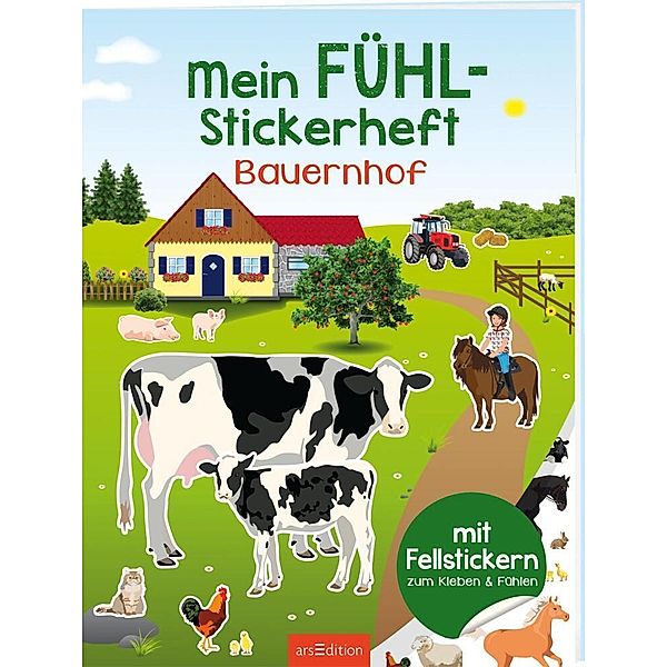 Mein Fühl-Stickerheft - Bauernhof