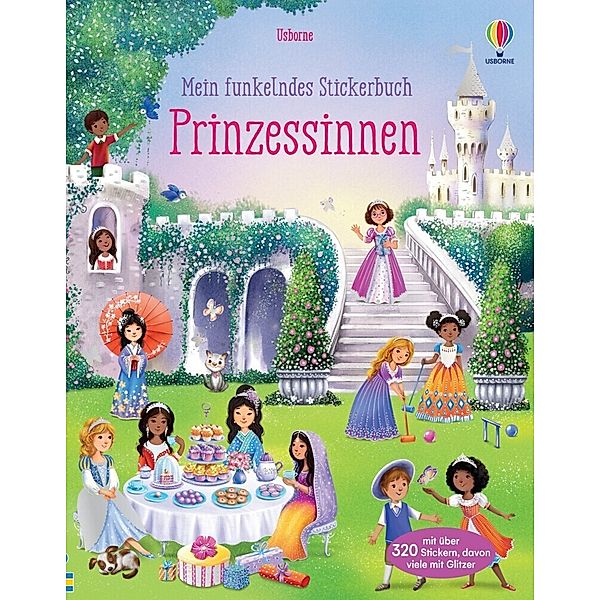 Mein funkelndes Stickerbuch: Prinzessinnen, Fiona Watt