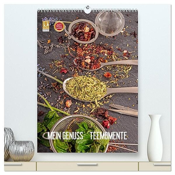 Mein Genuss Teemomente (hochwertiger Premium Wandkalender 2024 DIN A2 hoch), Kunstdruck in Hochglanz, Thomas Siepmann