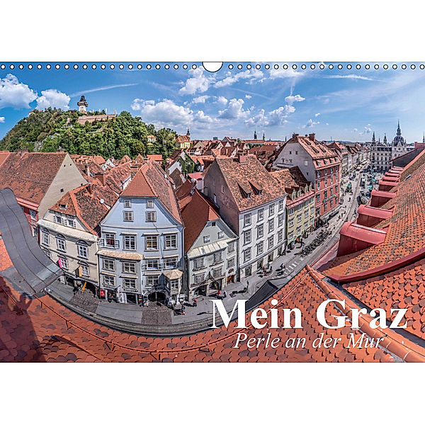 Mein Graz. Perle an der MurAT-Version (Wandkalender 2019 DIN A3 quer), Elisabeth Stanzer