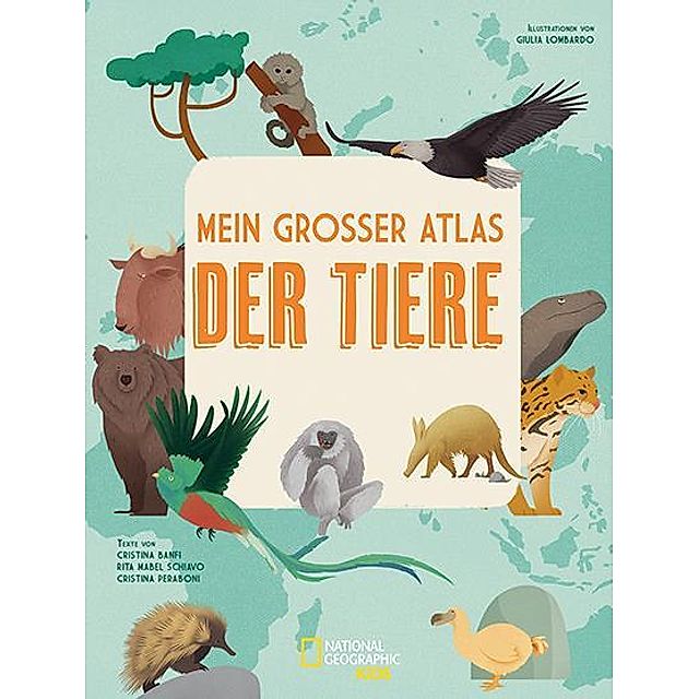Mein großer Atlas der Tiere Buch versandkostenfrei bei Weltbild.de