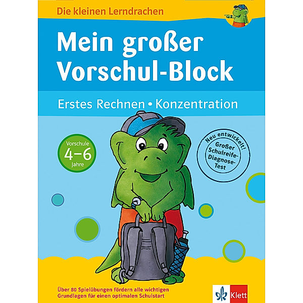 Mein großer Vorschul-Block - Erstes Rechnen und Konzentration