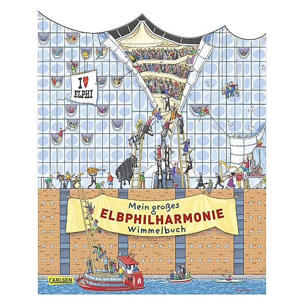 Mein großes Elbphilharmonie-Wimmelbuch, Achim Ahlgrimm
