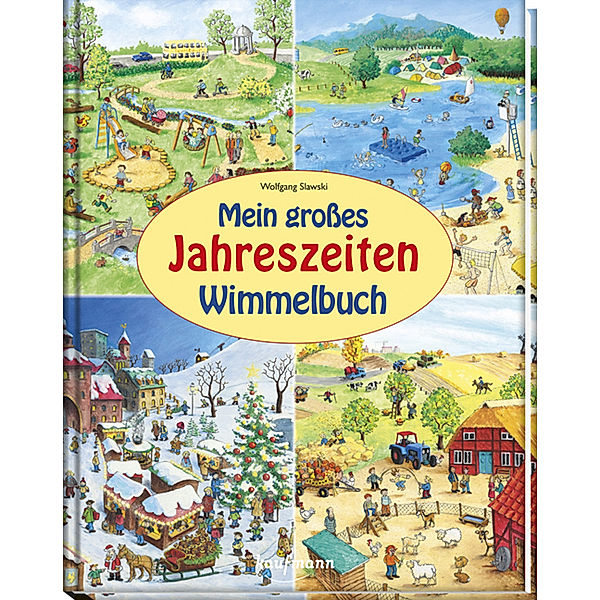 Mein großes Jahreszeiten-Wimmelbuch, Wolfgang Slawski