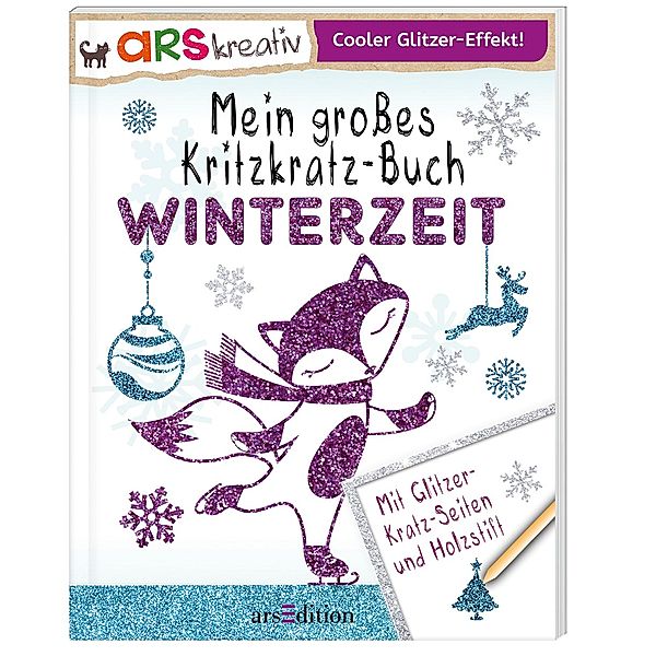 Mein grosses Kritzkratz-Buch Winterzeit