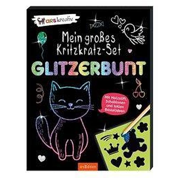 Mein großes Kritzkratz-Set Glitzerbunt