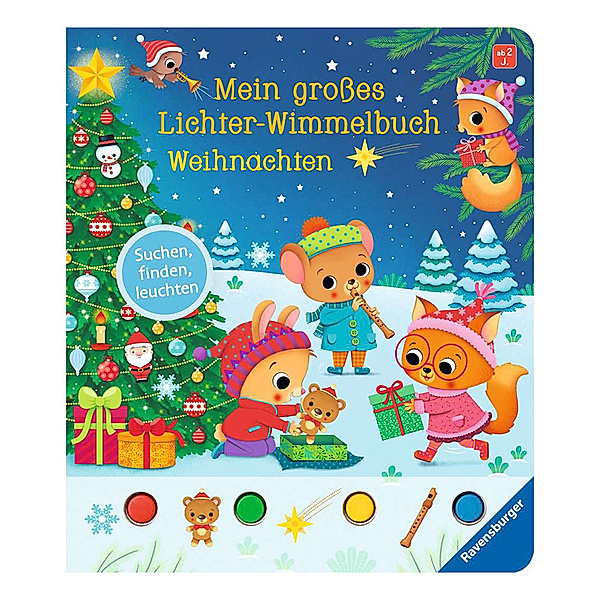 Mein großes Lichter-Wimmelbuch: Weihnachten, Sandra Grimm