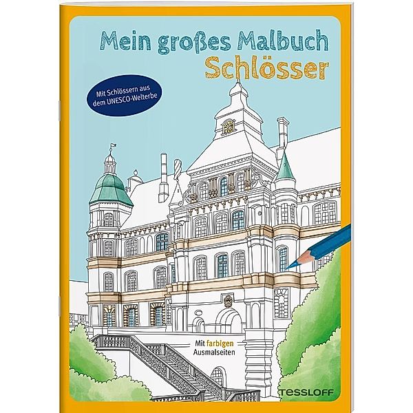 Mein grosses Malbuch. Schlösser, Bianca Linster