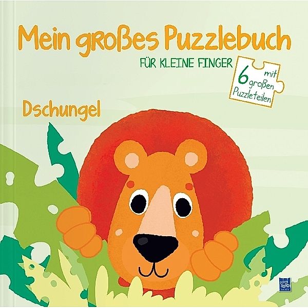 Mein großes Puzzlebuch für kleine Finger - Dschungel