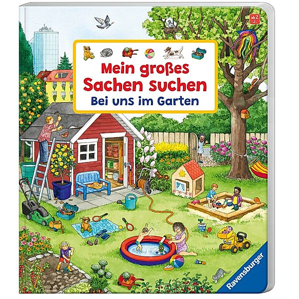 Mein großes Sachen suchen: Bei uns im Garten, Susanne Gernhäuser